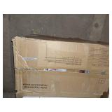 Over the range microwave white