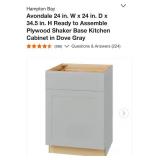 6 Hampton bay kitchen cabinets