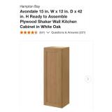 6 Hampton bay kitchen cabinets