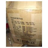 Vevor electric oil press