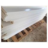 20 white door casement boards 7"×82"