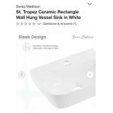 Wall-mount sink