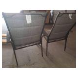 Set of 2 patio chairs