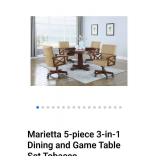 Coaster fine furniture 3 in 1 poker table set