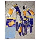 Tile grout cleaning tools