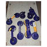 Tile suction cups
