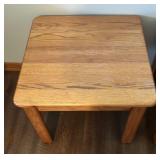 LLLR - Two Vintage Oak Side Tables