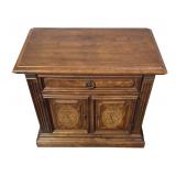 LLBR - Pair of Vintage Stanley Furniture, Fleur De Bois Country French Nightstands