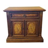 LLBR - Pair of Vintage Stanley Furniture, Fleur De Bois Country French Nightstands