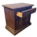 LLBR - Pair of Vintage Stanley Furniture, Fleur De Bois Country French Nightstands