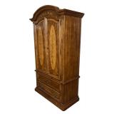 LLBR - Vintage Stanley Furniture Armoire Cabinet .Fleur De Bois Country French