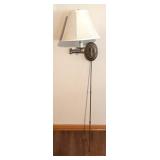 LLLR - Vintage Wall Mount Lamp with Fabric Shade