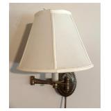 LLLR - Vintage Wall Mount Lamp with Fabric Shade
