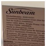 LLBR - Sunbeam Countertop Microwave Oven Model: SGS10701