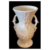 LLBR - McCoy Vintage Bird of Paradise Vase, Shell Pedestal Planter & Shoe Planter (Lot of 3)