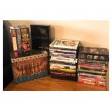 LLBR - Assorted DVDs & VHS Tapes