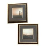LLBR - Two Framed Landscape Prints
