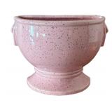 LLBR - Vintage McCoy Pottery Amphora Vase & Vintage McCoy Speckled Ceramic Wall Pocket Planter