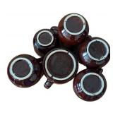 LLBR - Vintage McCoy Brown Drip-Glaze Mugs, Petite Pitcher and More