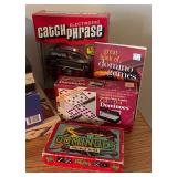 LLBR - Games Galore including Rack-O, Rummikub, Catch Phrase, Dominoes and More