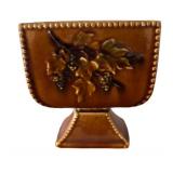 LLBR - Vintage McCoy USA Art Pottery Pedestal Planter, Antique Curio Line
