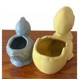 LLBR - Two Vintage McCoy Duck Planters