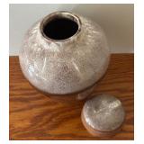 LLBR - Vintage McCoy Brush Pottery Drip-Glazed Vessel