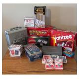 LLBR - Hoyle, Cardinal & Milton Bradley Family Games Assortment - Dominoes, Cards & More