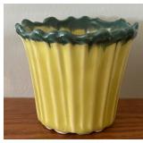 LLBR - Three Vintage McCoy Planters including a Vintage McCoy Pottery Log Planter