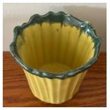 LLBR - Three Vintage McCoy Planters including a Vintage McCoy Pottery Log Planter