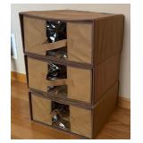 MB - Three Fabric Storage Bins