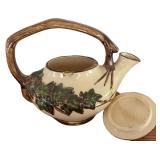 LR - Vintage McCoy Ivy Teapot, Creamer & Sugar Dish Set
