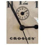 LR - Three Decorative Clocks by Sterling & Noble, Crosley and More