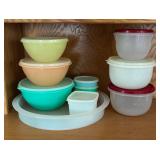 LR - Assorted Storage Containers including Vintage Tupperware
