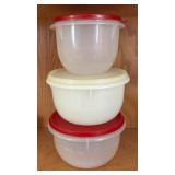 LR - Assorted Storage Containers including Vintage Tupperware
