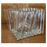 LR - Crystal and Clear Glass Votive Candle Holders