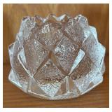 LR - Crystal and Clear Glass Votive Candle Holders