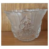 LR - Crystal and Clear Glass Votive Candle Holders