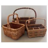 LR - Three-Piece Wicker Basket Set