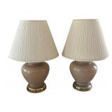 LR - Vintage Pair of Table Lamps