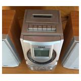 LR - TEAC CD/Cassette Micro System with 2-Way Speakers Model: EX-M3