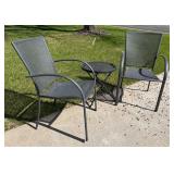G - Outdoor Patio Table & Two Chairs Set