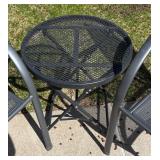 G - Outdoor Patio Table & Two Chairs Set