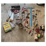 G - Tool Lot - Levels, Vise, Saws & More