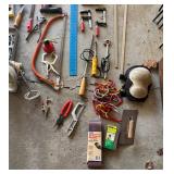 G - Tool Lot - Levels, Vise, Saws & More