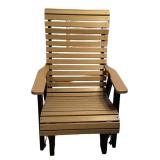 Outdoor Poly Patio Chairs - Slatted Back Chair & Adirondack Chair