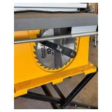 G - DeWALT DW744 10-in Table Saw with Craftsman Guide Master Push Shoe & Manual