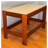 Pair of Vintage Walnut Tables
