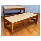 Pair of Vintage Walnut Tables
