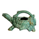 K1 - Vintage McCoy Art Pottery Turtle Planter Watering Vessel